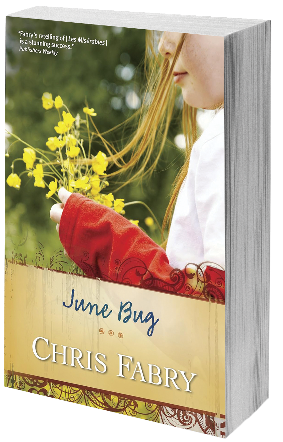 book cover girl with flowers
