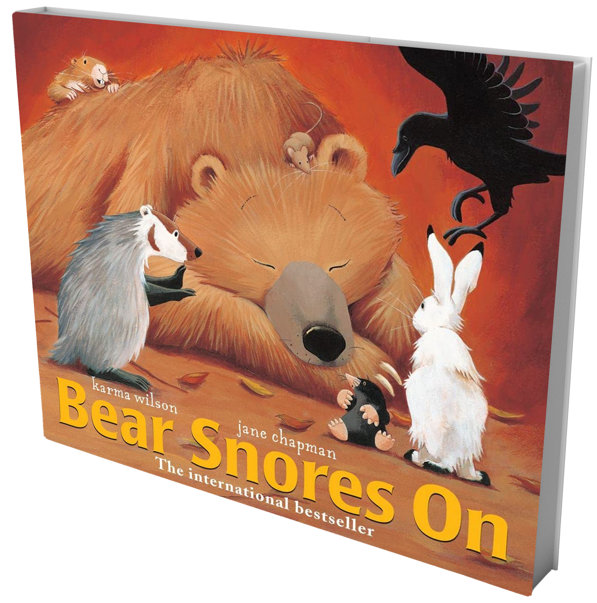 book cover sleeping bear and other animals