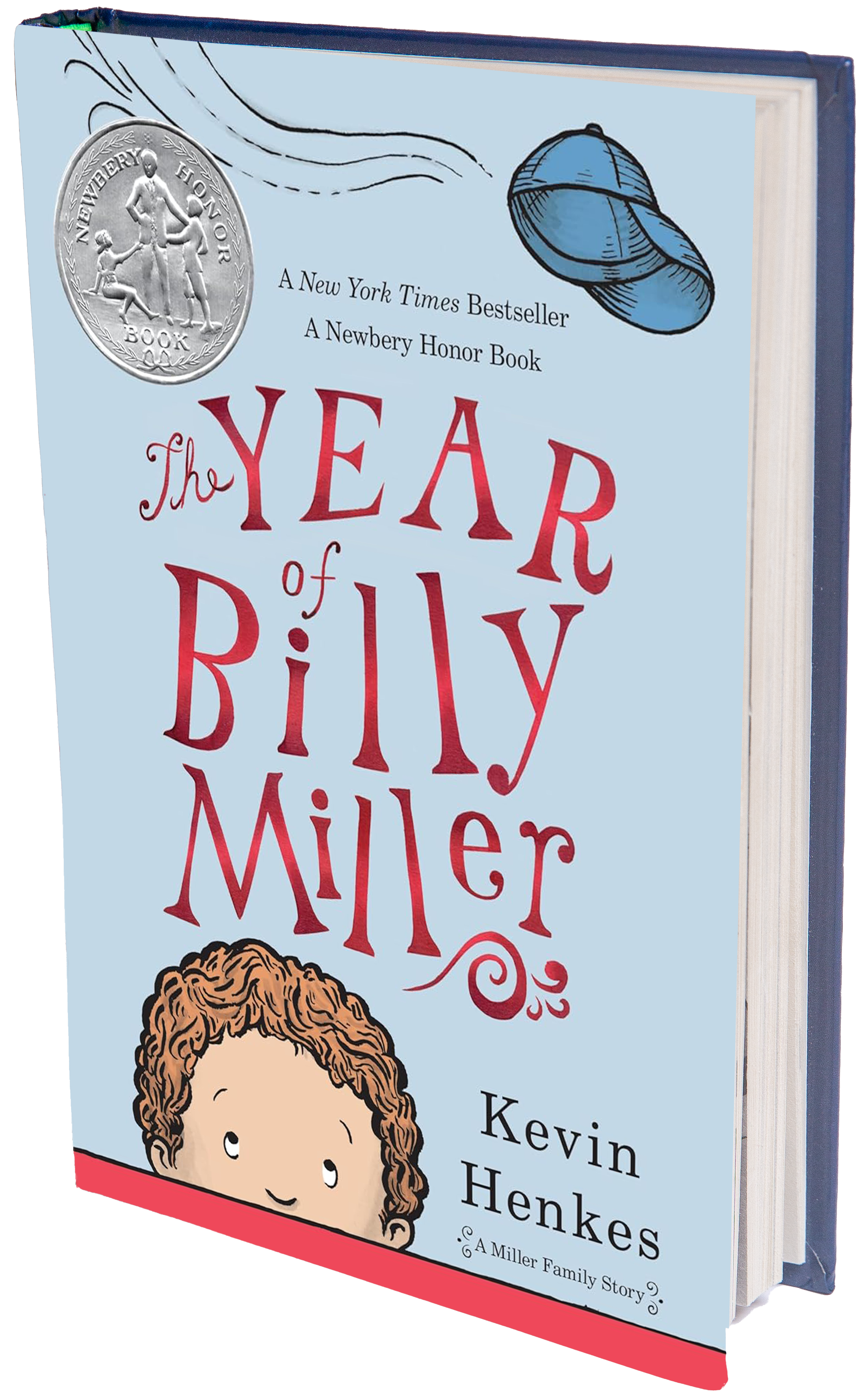 book cover boy peeking from the bottom