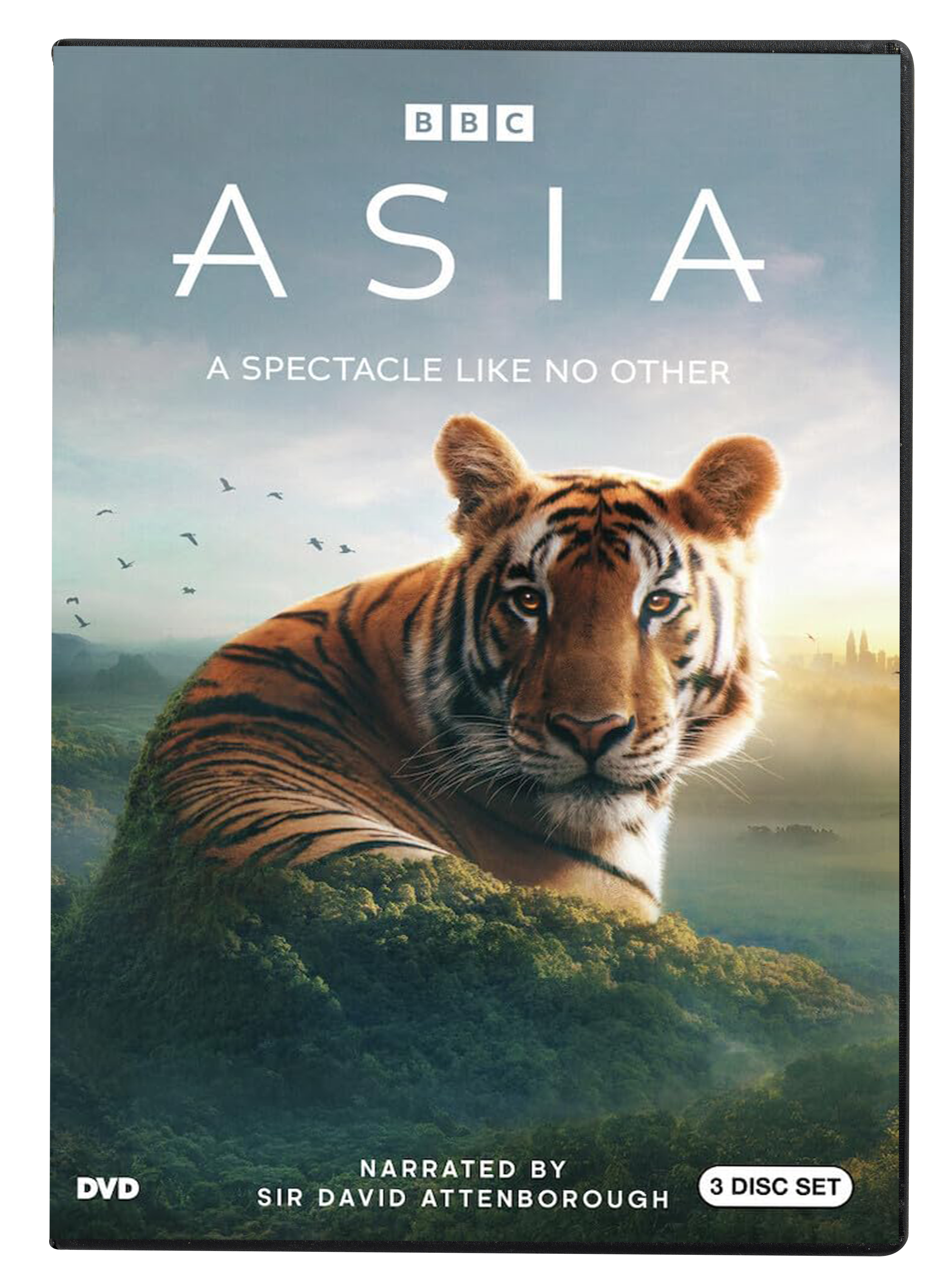 DVD cover tiger and mountain