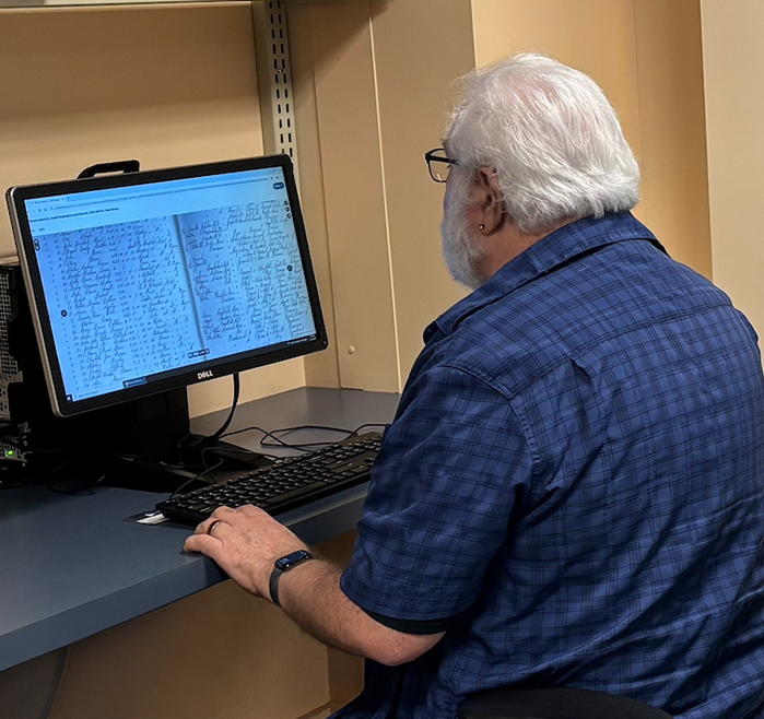 looking at family records online