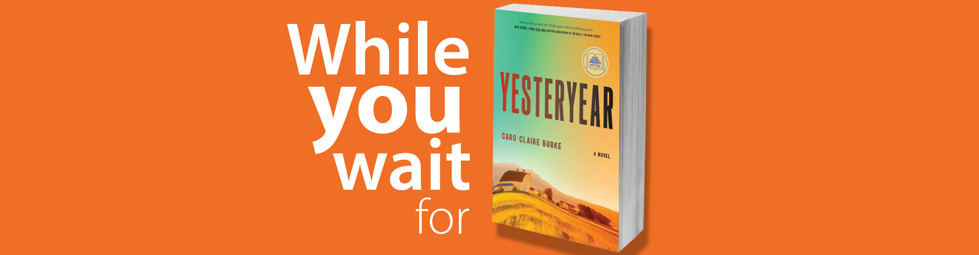 While You Wait for yesteryear