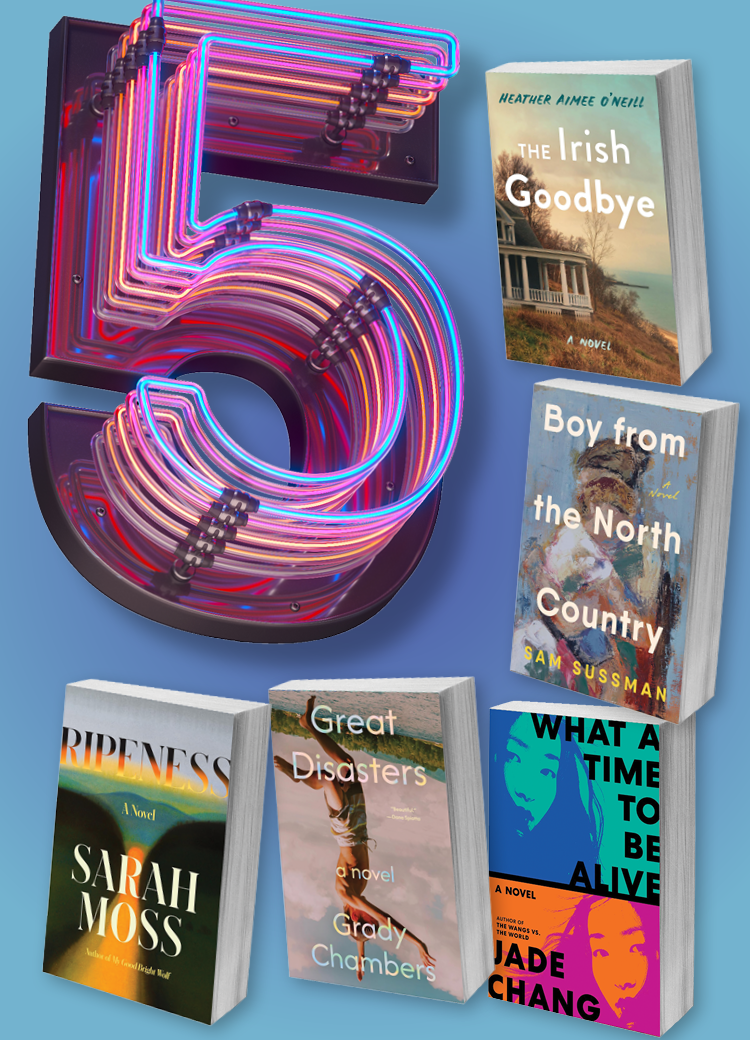 Fiction 5 book covers