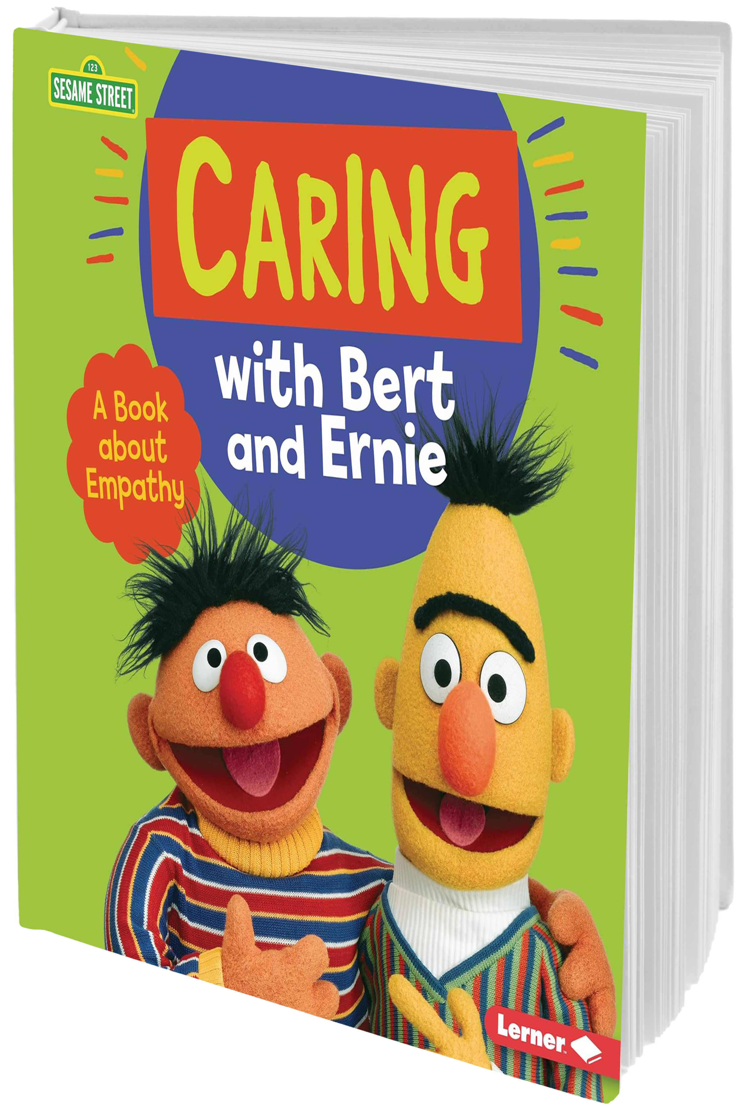 book cover with Ernie and Bert