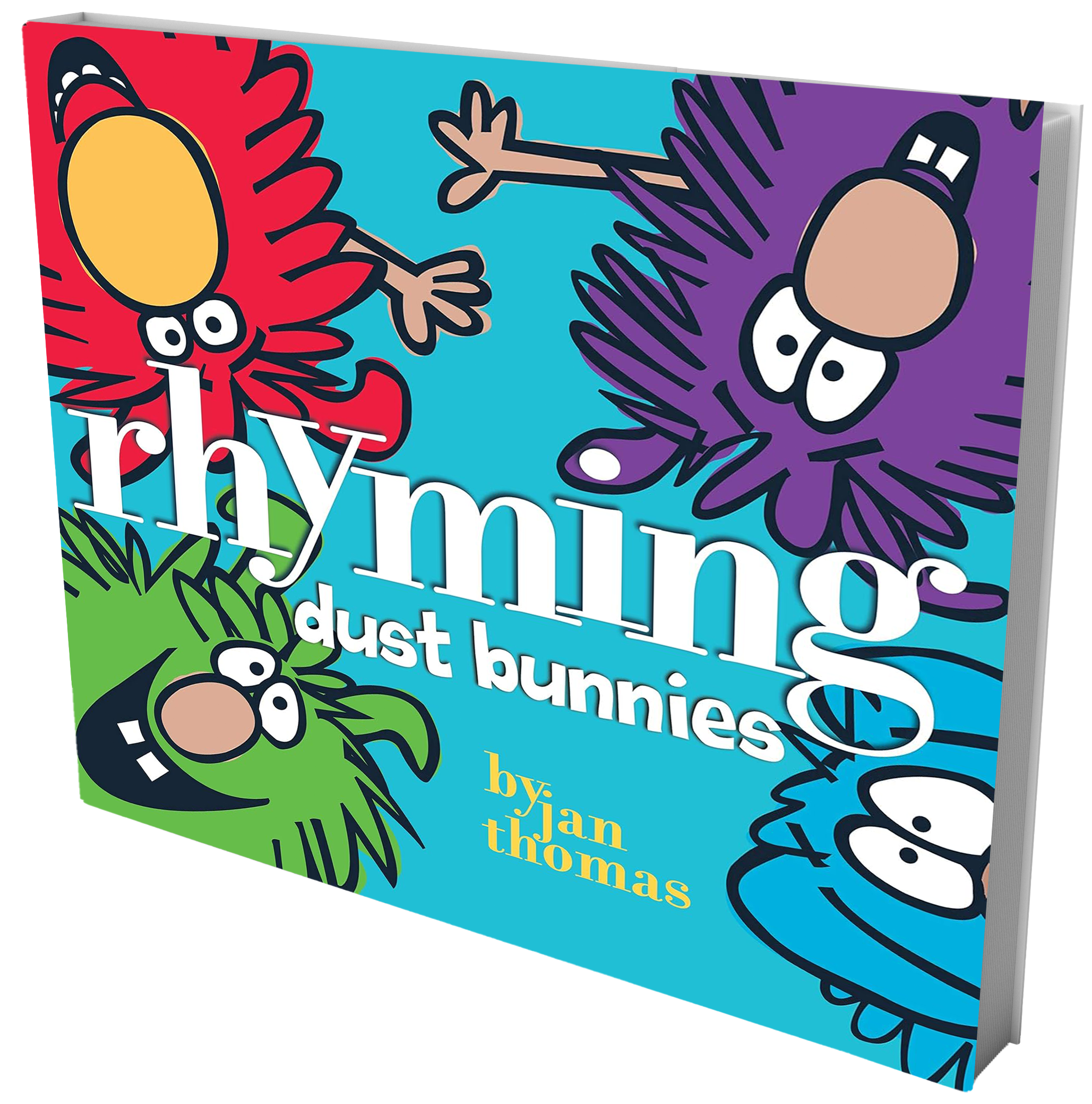 book cover bright colored creatures