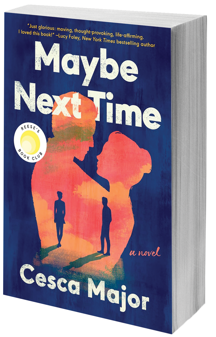 book cover couple embracing and separate