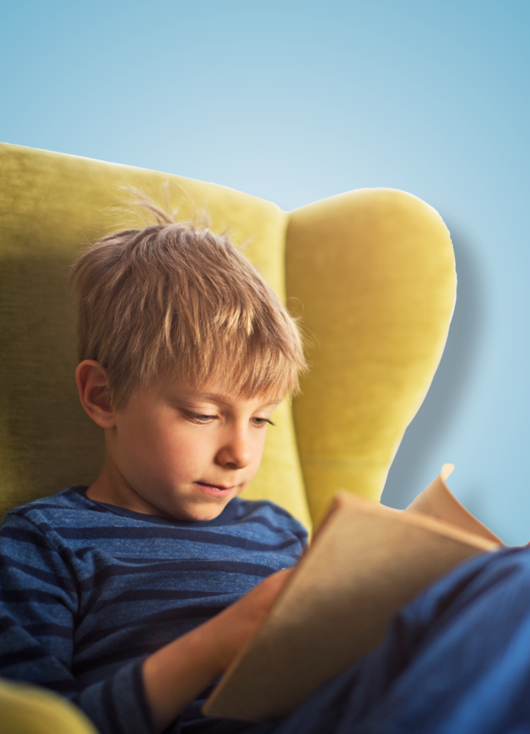 boy reading