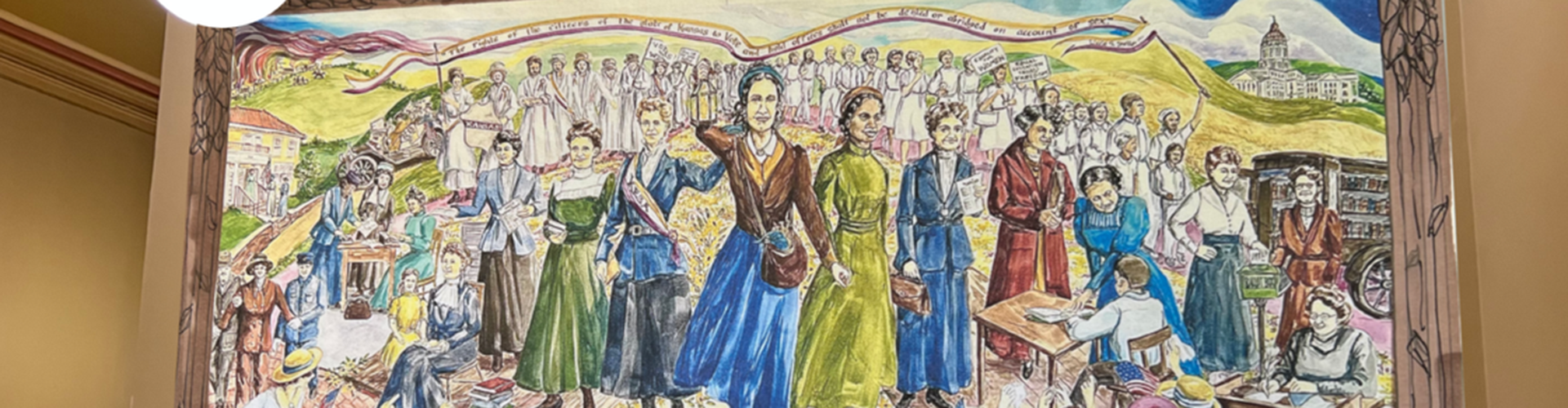 Suffrage mural