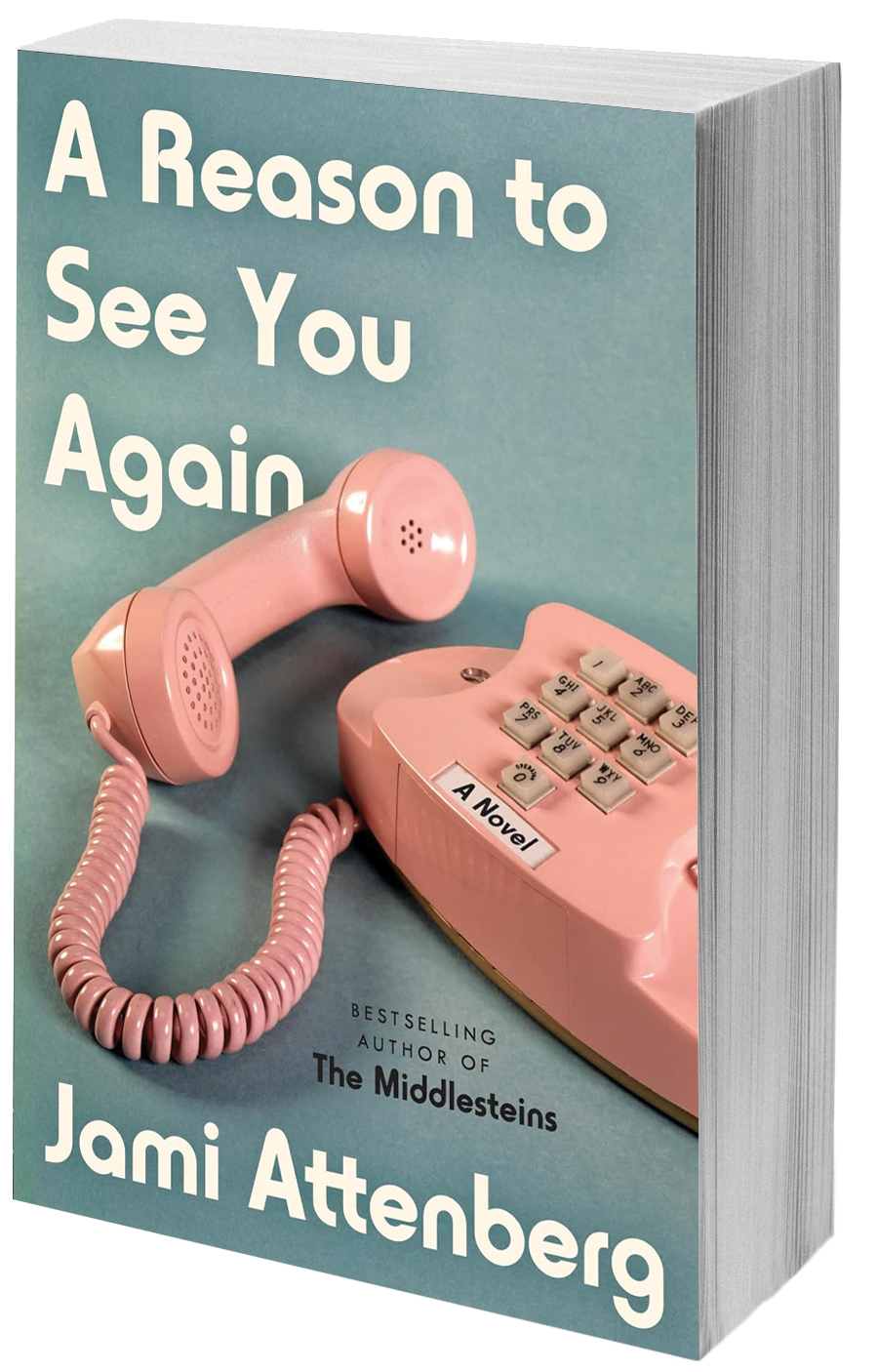 book cover retro phone
