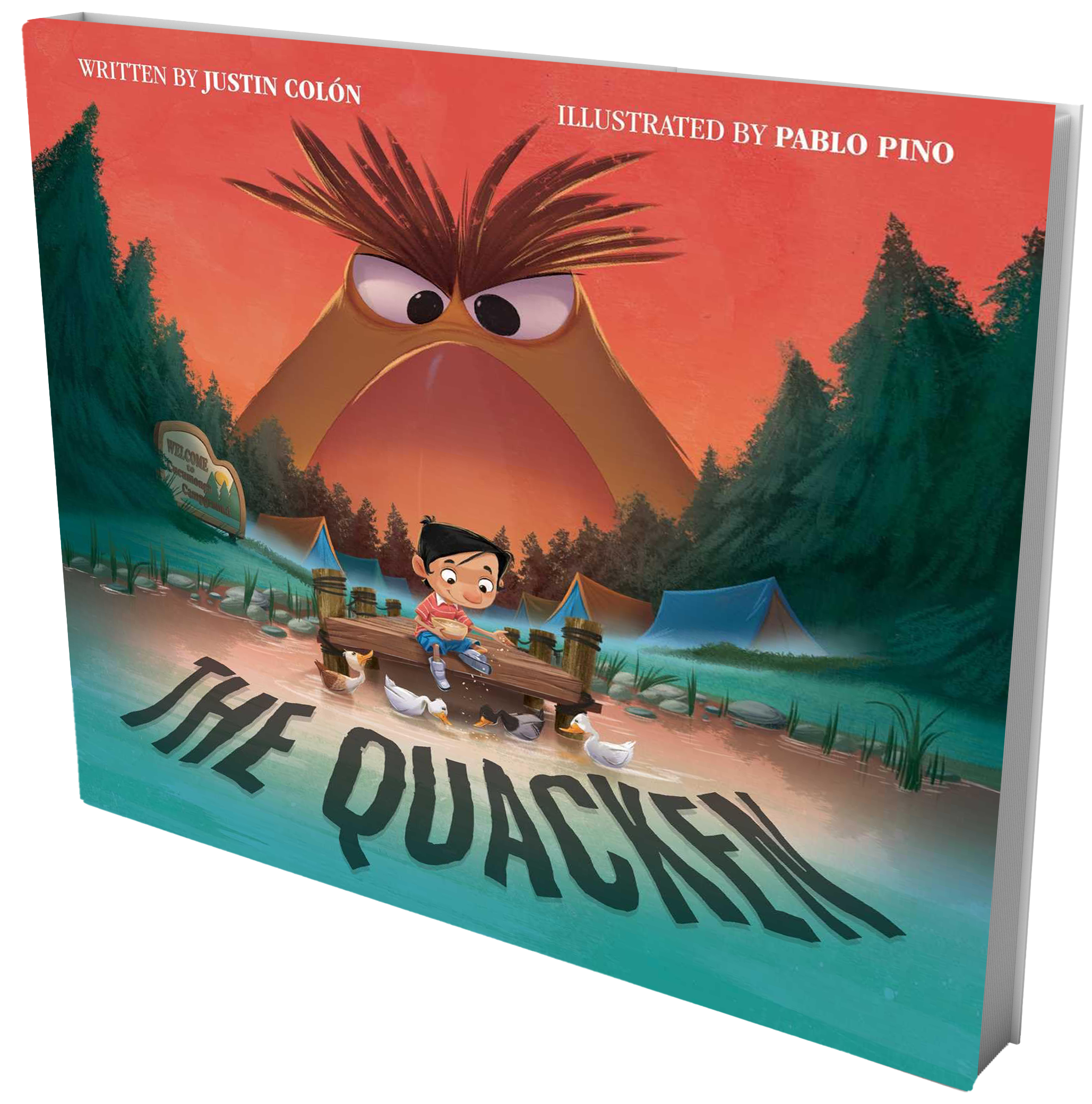 book cover mountain monster