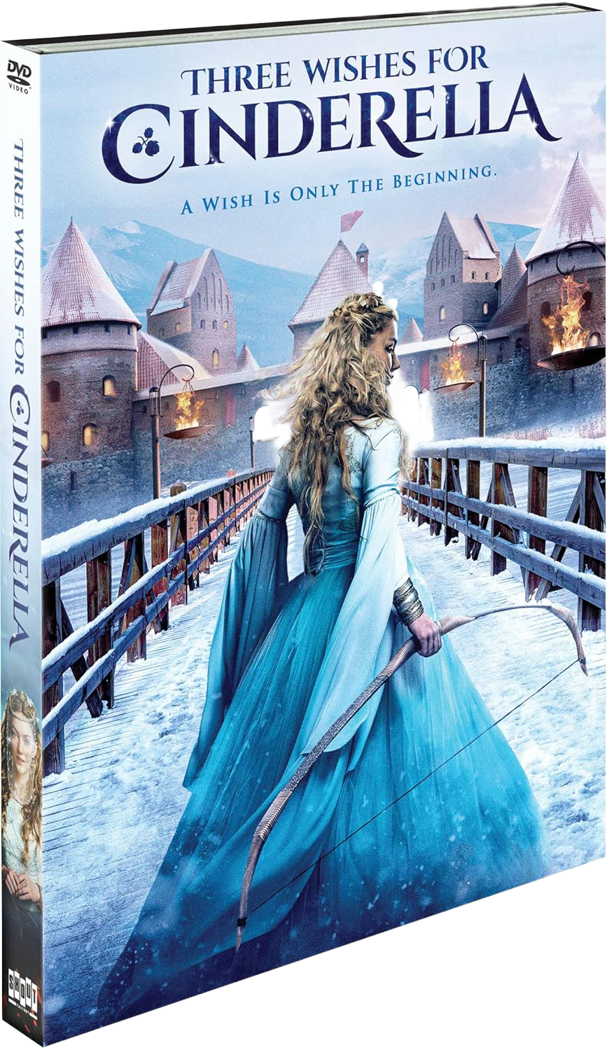 DVD cover medival woman with a bow 