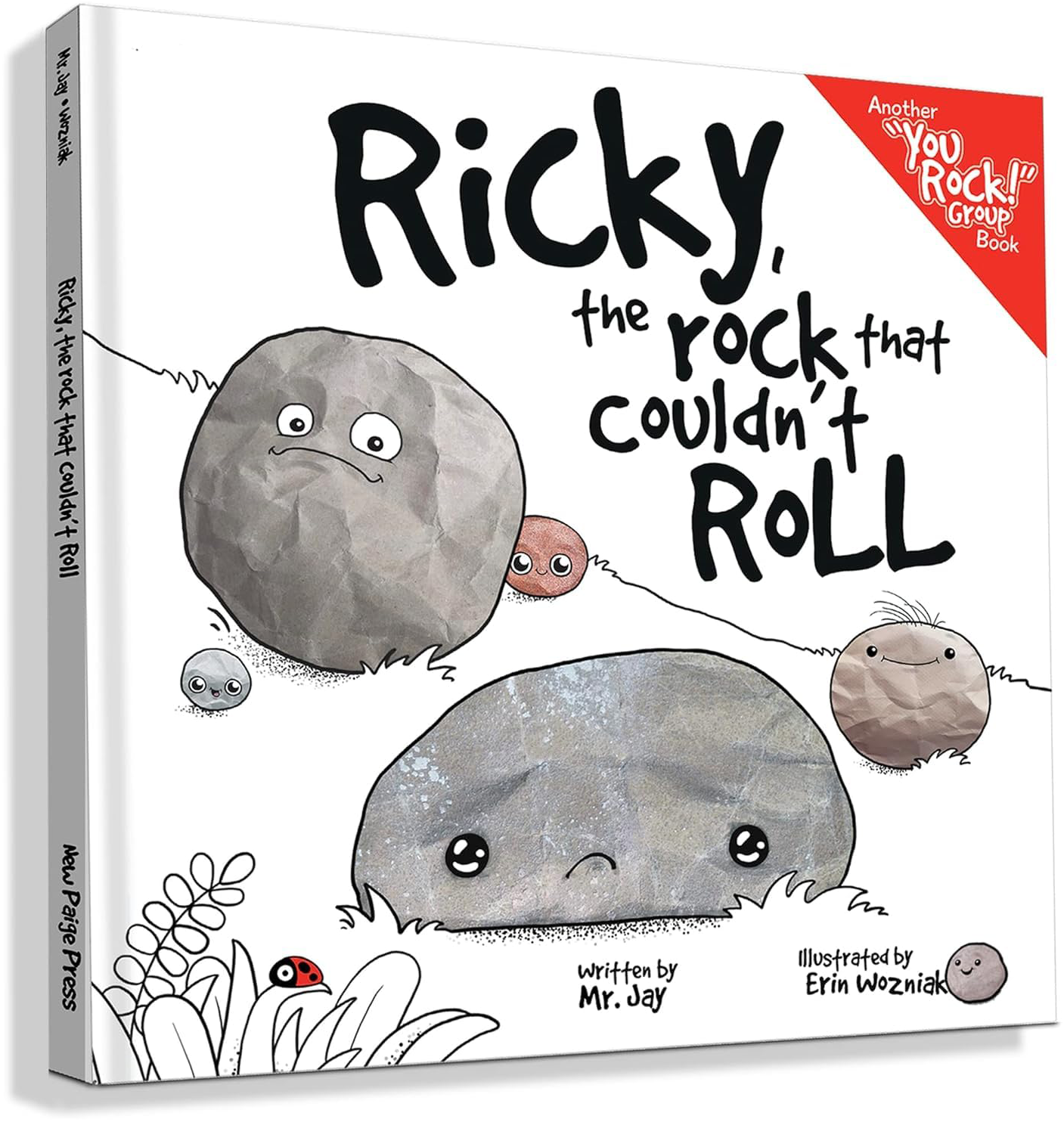book cover happy rocks and 1 sad rock