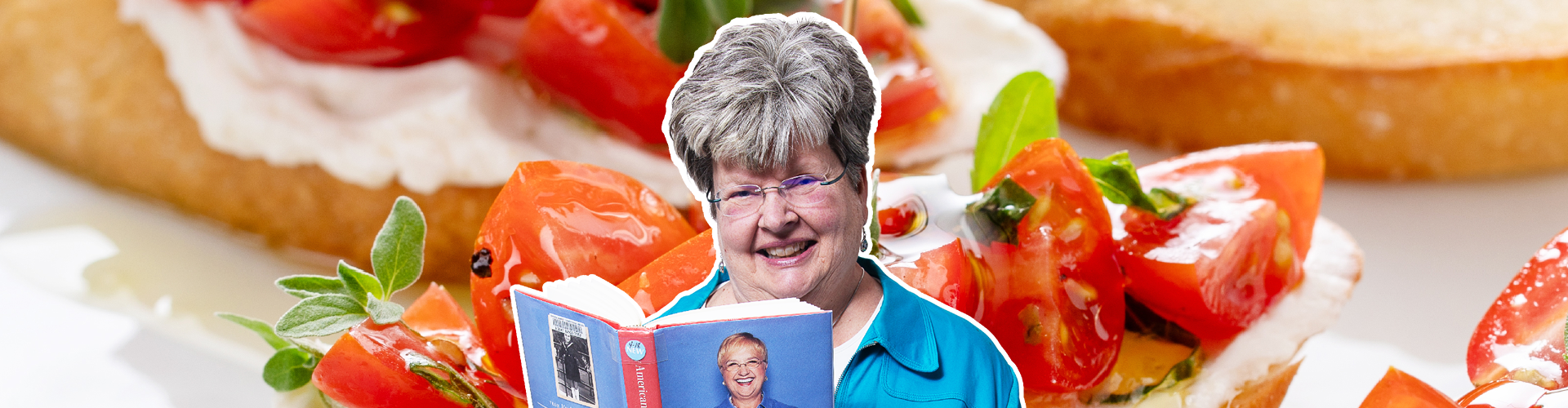Adrianne and tomatoes