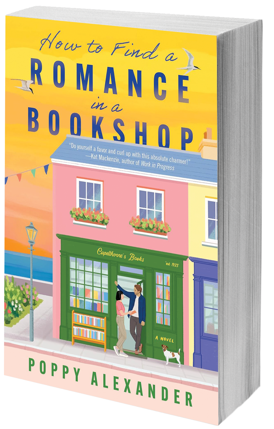 book cover bookshop by sea