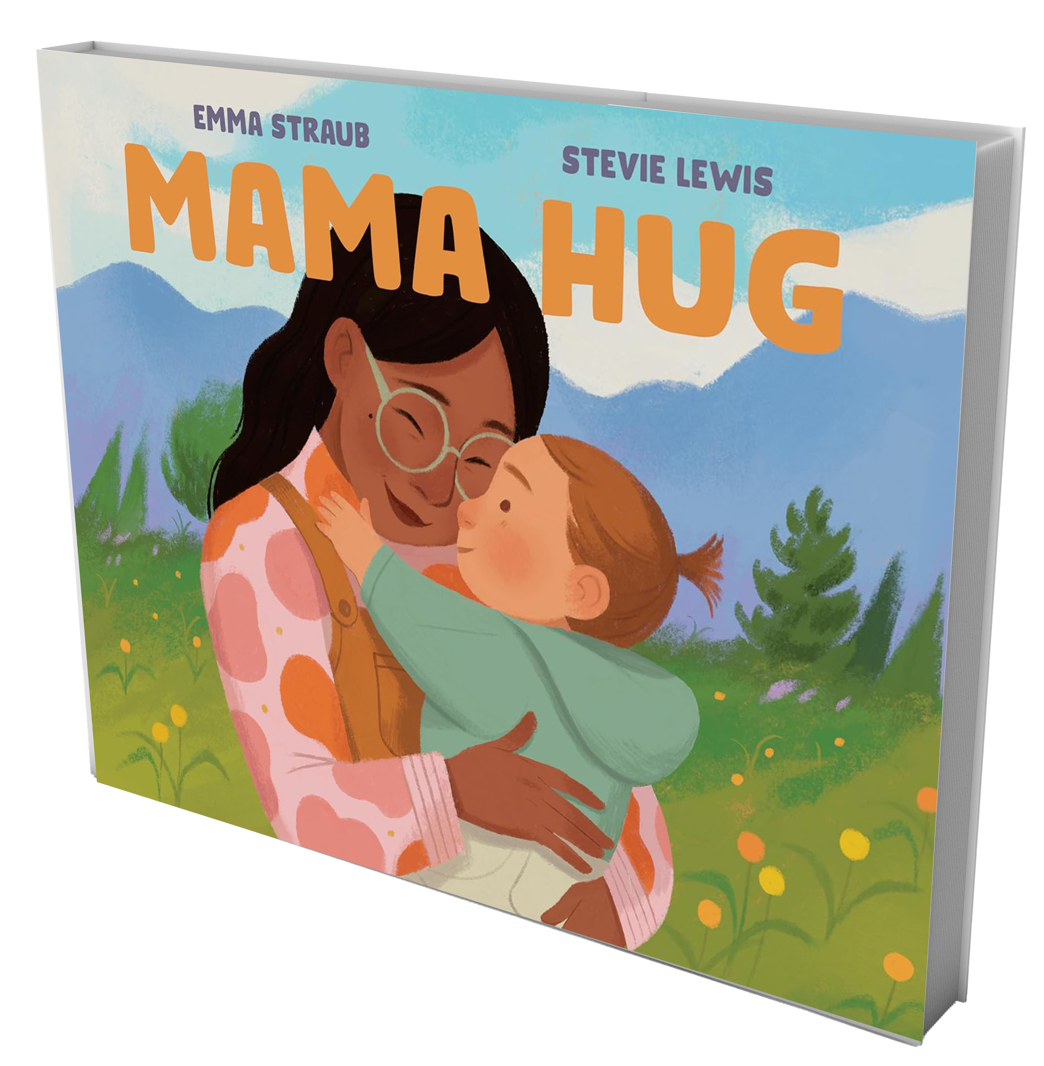 book cover mom holding daughter