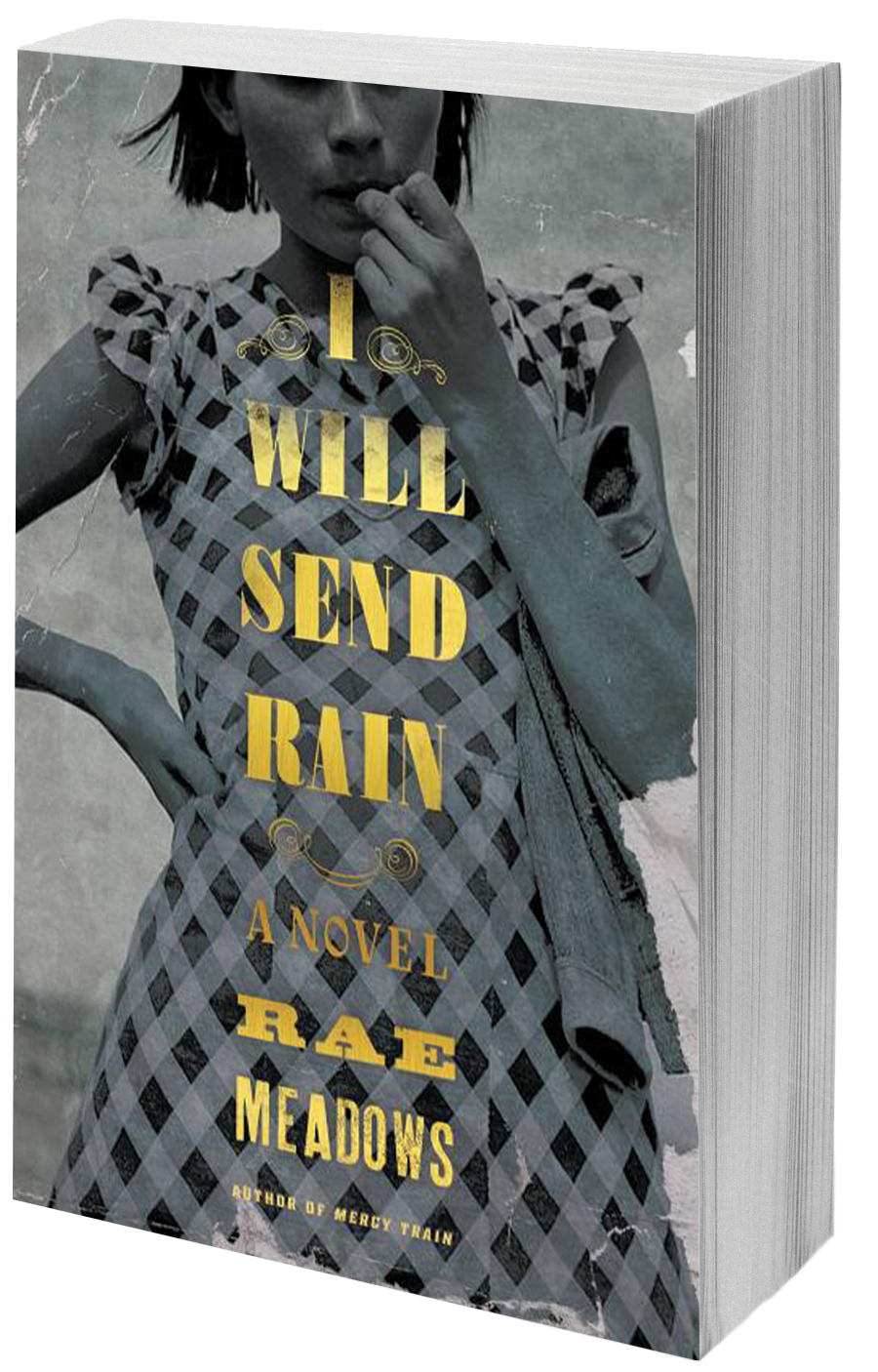 book cover black and white photo of girl