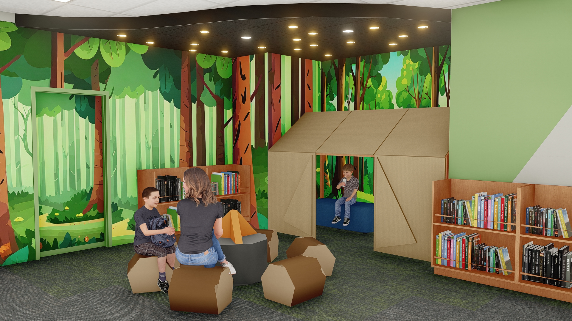 preschool campground area