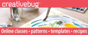 Creativebug. Online classes, patterns, templates, recipes