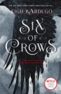 book cover of six of crows