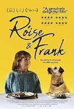 DVD cover woman and a dog sitting at a table