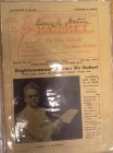A signed copy of one of the newsletters that Carry Nation published,