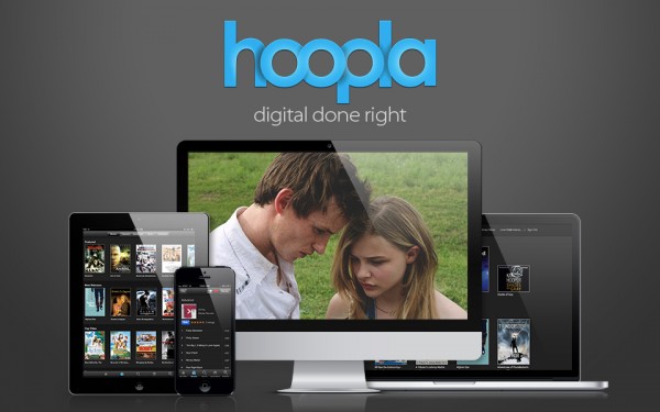 hoopla main screen