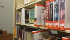 Here is where the Adult Bookpacks are shelved