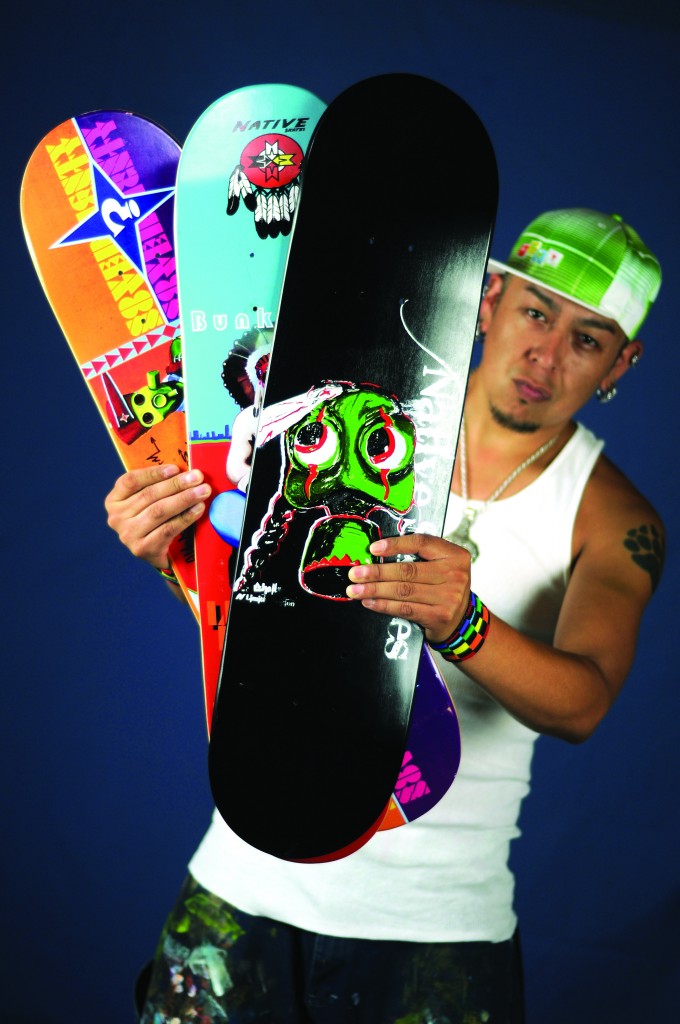 Bunky Echo-Hawk and his designs