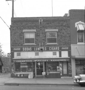 Photograph of Lytle's Drug Store, c. 1962
